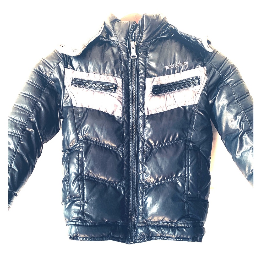 Guess kids puffer jacket Size 5/6
